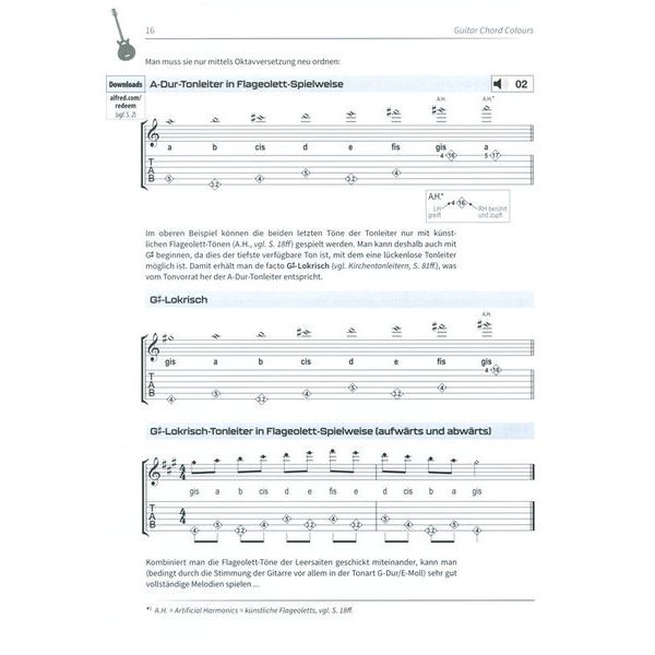 Alfred Music Publishing Guitar Chord Colours
