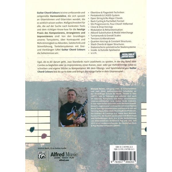 Alfred Music Publishing Guitar Chord Colours