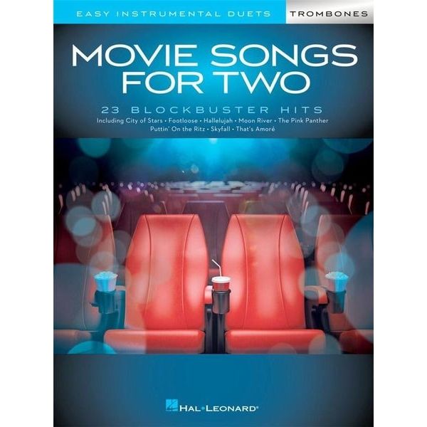 Hal Leonard Movie Songs For Two Trombones