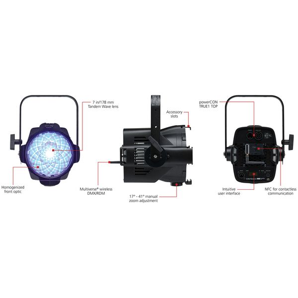 ETC ColorSource PAR V Zoom