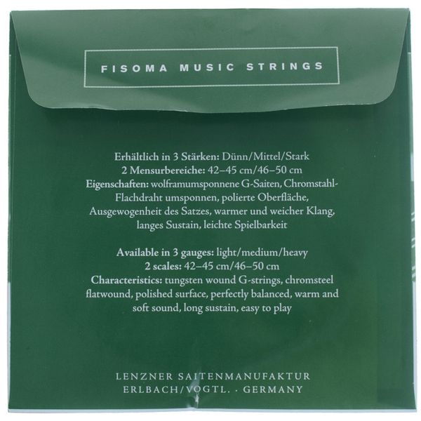 Fisoma F3152M Mandola A-Strings 46/50