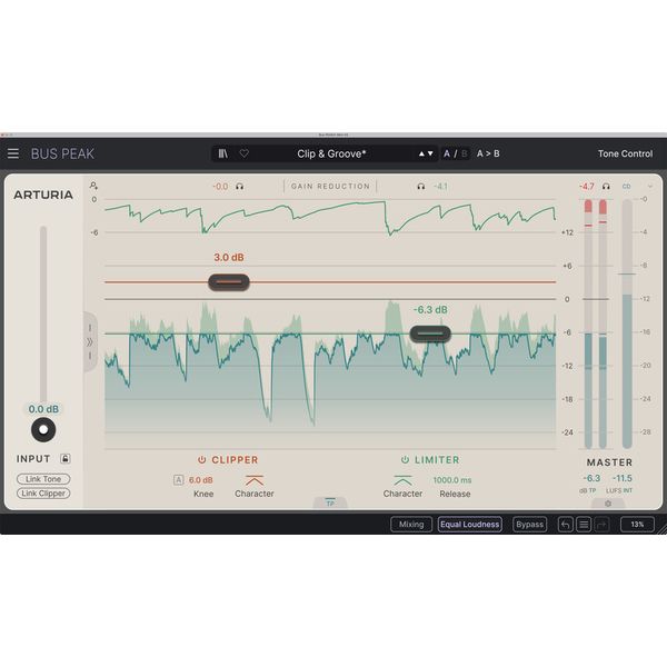 Arturia Bus Peak
