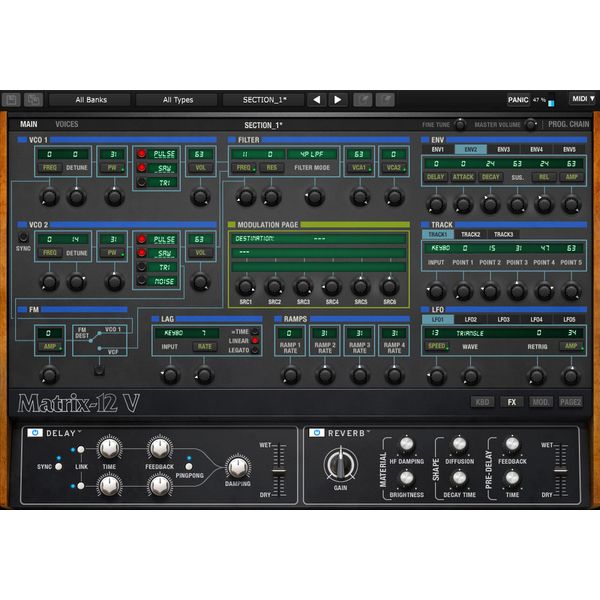 Arturia Matrix-12 V