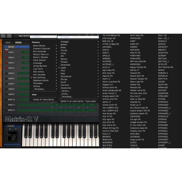 Arturia Matrix-12 V