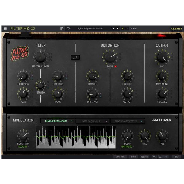 Arturia Filter MS-20
