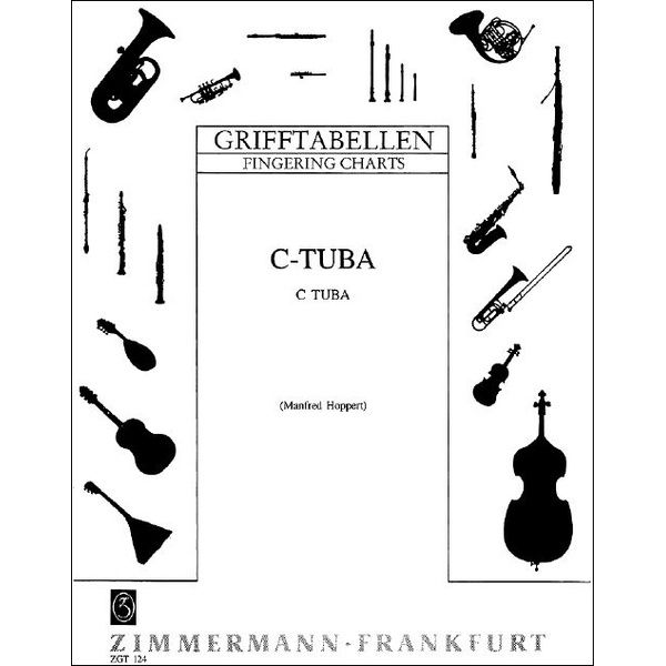 Zimmermann Verlag Grifftabelle Tuba C