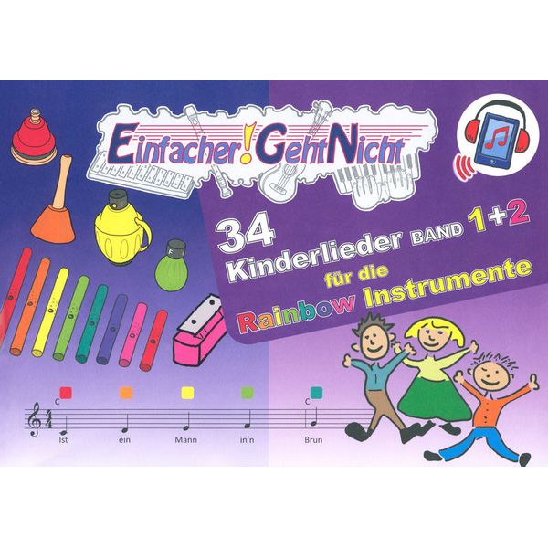 LeuWa-Verlag 34 Kinderlieder Rainbow