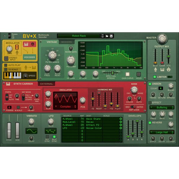 Reason Studios BV-X Multimode Vocoder