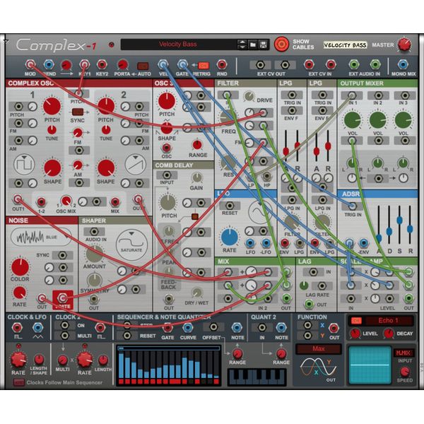 Reason Studios Complex-1 Modular Synthesizer