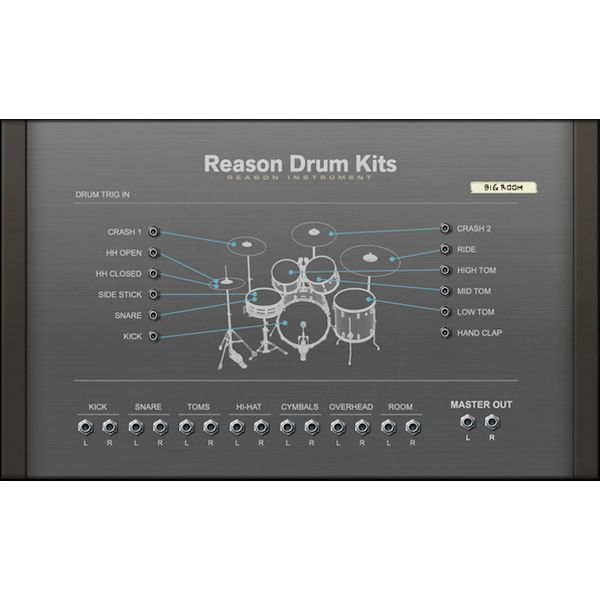 Reason Studios Reason Drum Kits