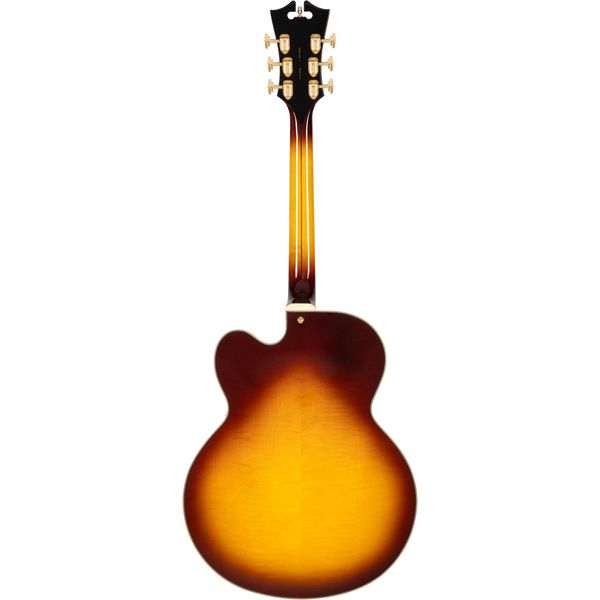 DAngelico Excel EXL1 Dark Iced Tea Burst