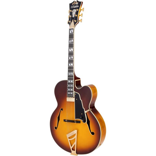 DAngelico Excel EXL1 Dark Iced Tea Burst