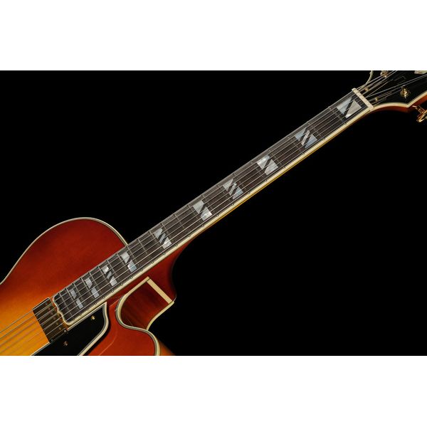 DAngelico Excel EXL1 Dark Iced Tea Burst