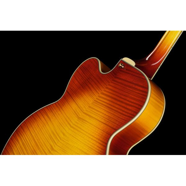 DAngelico Excel EXL1 Dark Iced Tea Burst