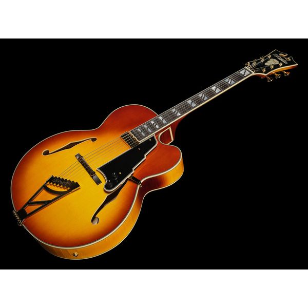 DAngelico Excel EXL1 Dark Iced Tea Burst