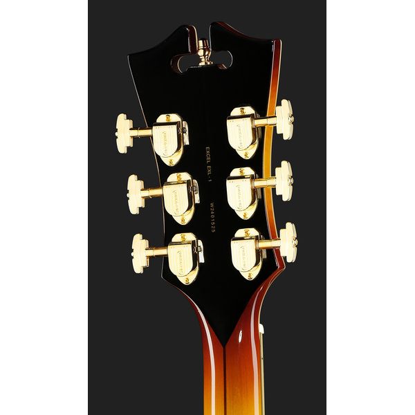 DAngelico Excel EXL1 Dark Iced Tea Burst