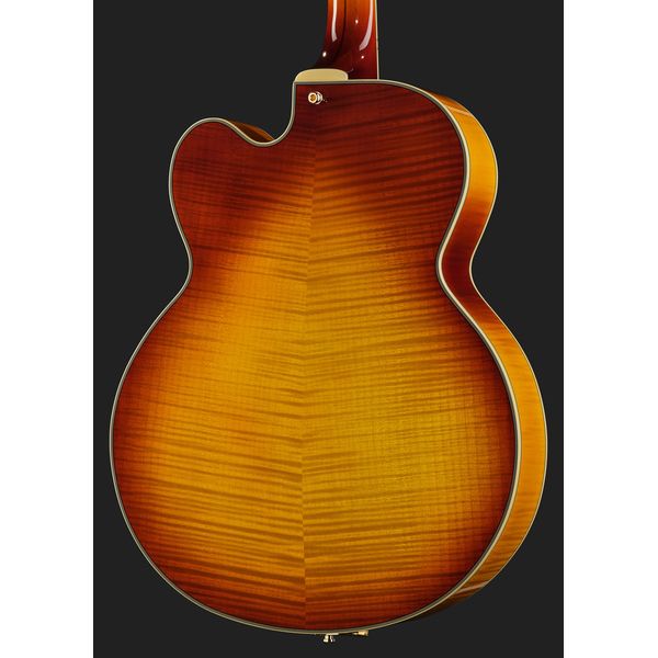 DAngelico Excel EXL1 Dark Iced Tea Burst