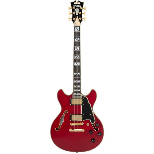 DAngelico Excel Mini DC Trans Cherry 25