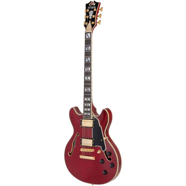 DAngelico Excel Mini DC Trans Cherry 25