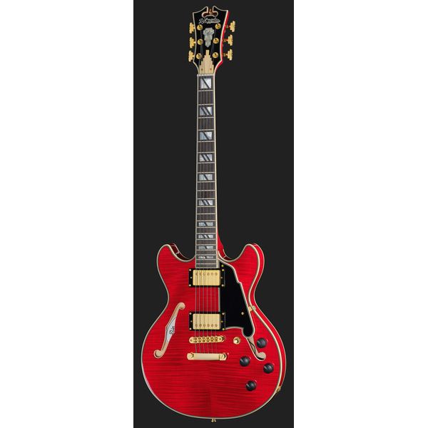 DAngelico Excel Mini DC Trans Cherry 25