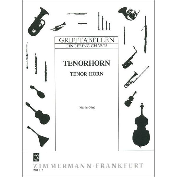 Zimmermann Verlag Grifftabelle Tenorhorn