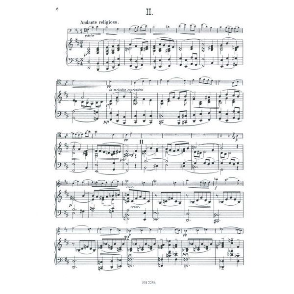 Friedrich Hofmeister Verlag Misek Sonate A-dur Kontrabass
