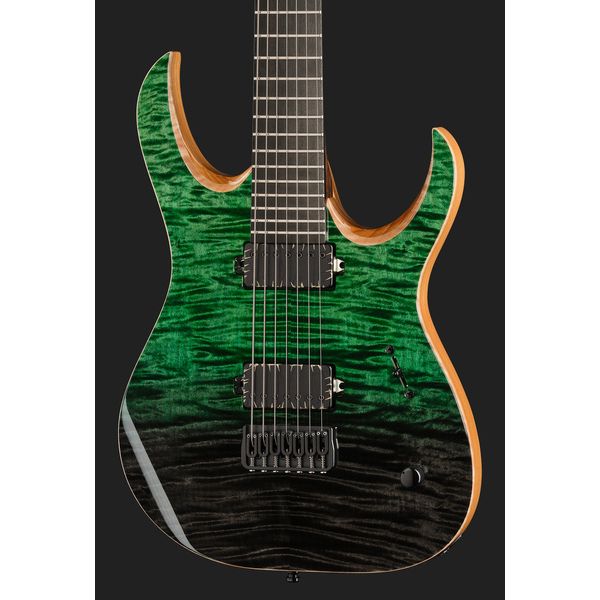 Mayones Guitars Duvell Elite 7 Green Horizon