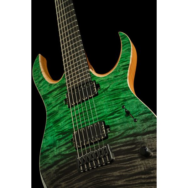 Mayones Guitars Duvell Elite 7 Green Horizon