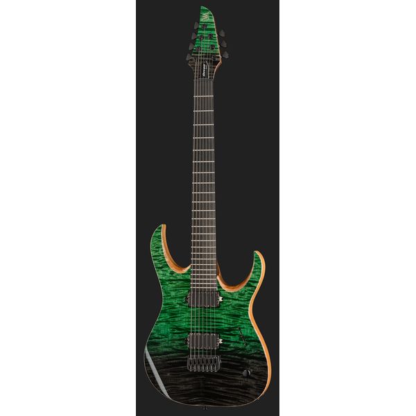 Mayones Guitars Duvell Elite 7 Green Horizon