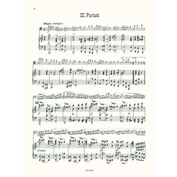Friedrich Hofmeister Verlag Misek Sonate e-Moll Kontrabass