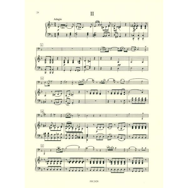 Friedrich Hofmeister Verlag Sperger Konzert Nr. 15 D-Dur