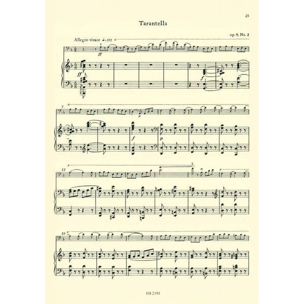 Friedrich Hofmeister Verlag Glière 4 Stücke op. 32