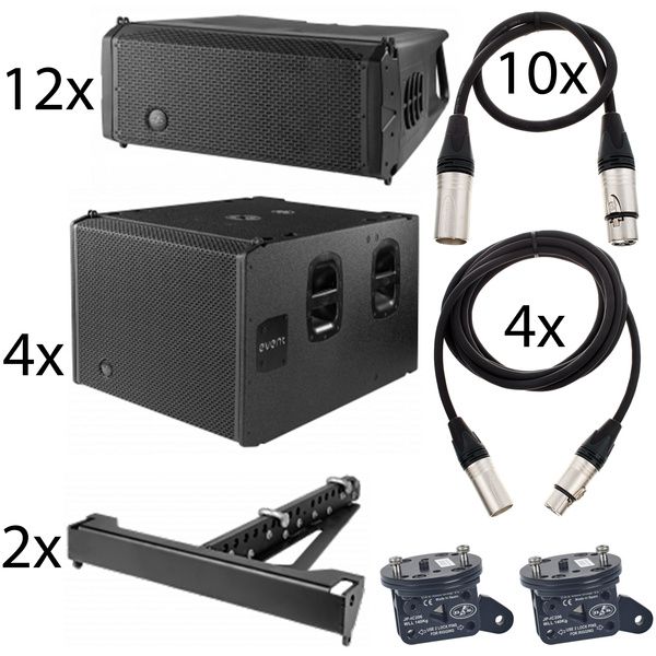 DAS Audio EVENT 12x28A/4x118A Bundle