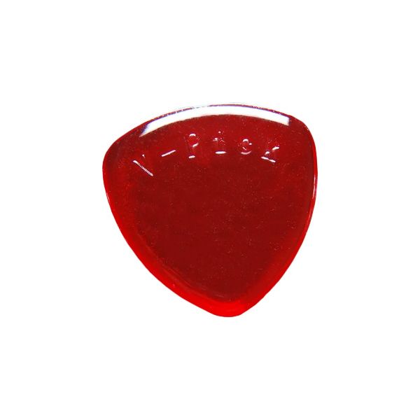 V-Picks Large Round Ruby Red