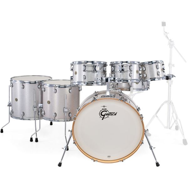 Gretsch Drums Catalina Maple 7-piece Silver