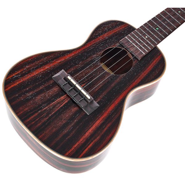 Leolani Macassar Ebony Concert Ukulele