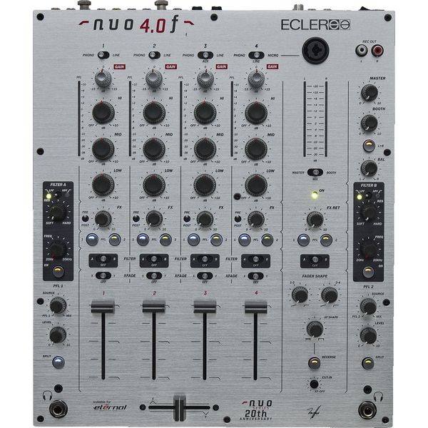 Ecler NUO 4.0 F Silver