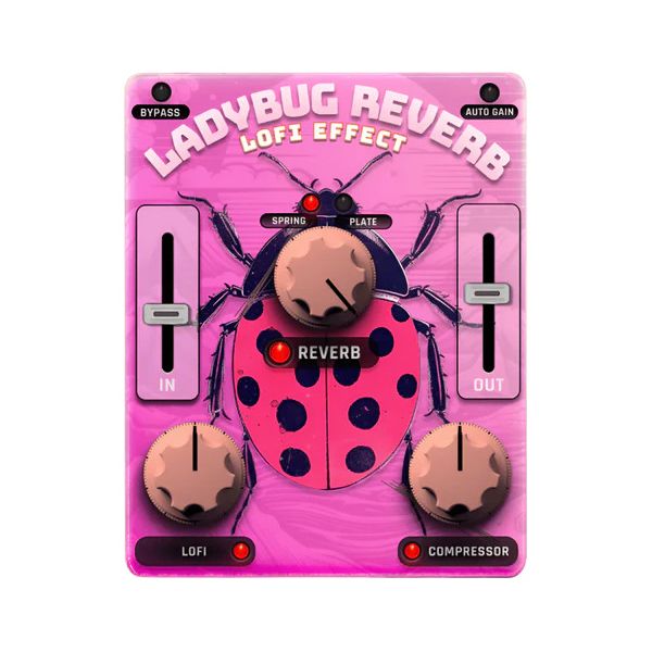 Safari Pedals LadyBug Reverb