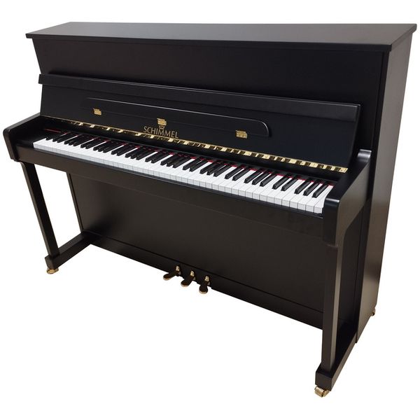 Schimmel Piano used black