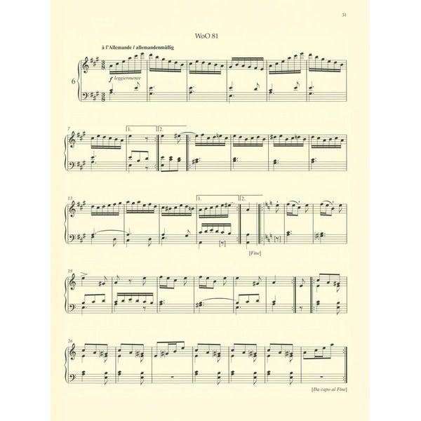 Bärenreiter Beethoven Sämtliche Bagatellen