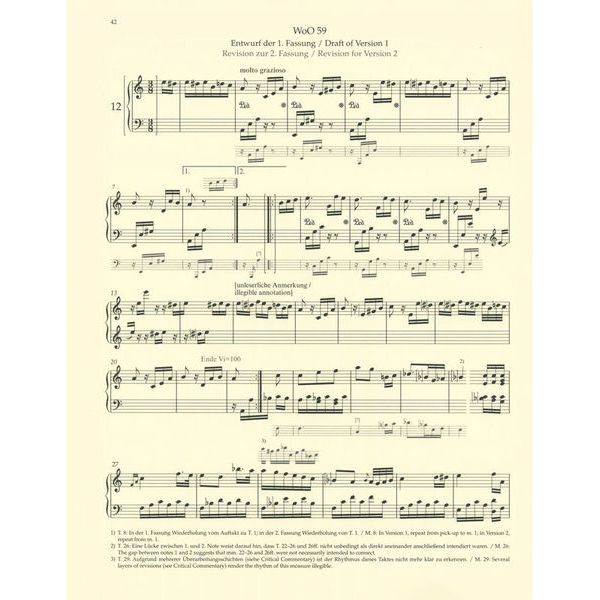 Bärenreiter Beethoven Sämtliche Bagatellen