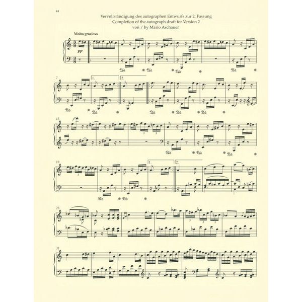 Bärenreiter Beethoven Sämtliche Bagatellen