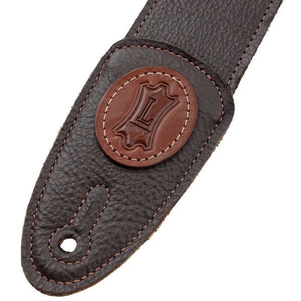 Levys Tri Glide 2" Leather Strap DBR