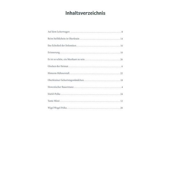 Edition Walter Wild Avsenik 12 Oberkrainer 1