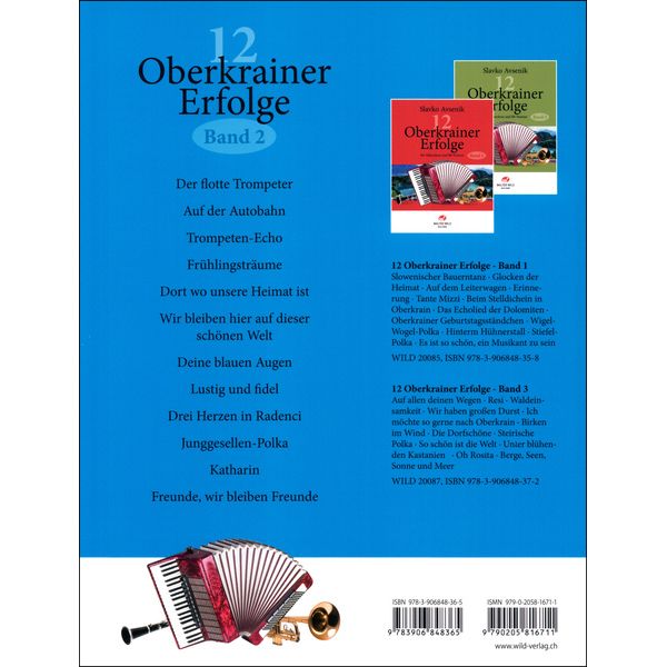 Edition Walter Wild Avsenik 12 Oberkrainer 2