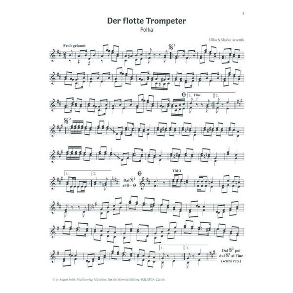Edition Walter Wild Avsenik 12 Oberkrainer 2