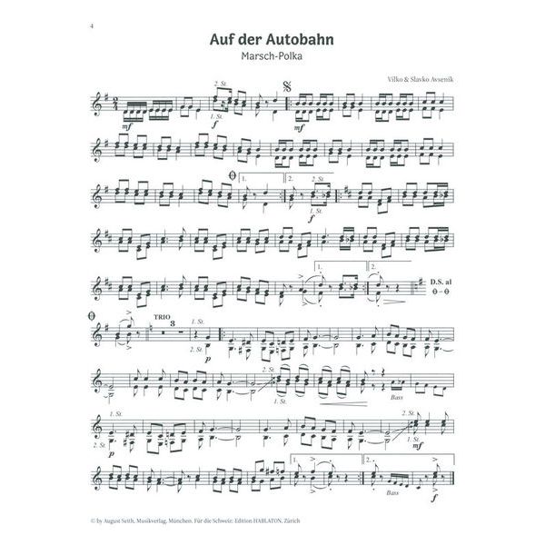 Edition Walter Wild Avsenik 12 Oberkrainer 2