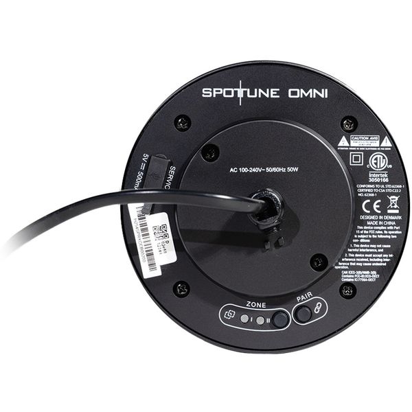 Spottune Omni Cord Black