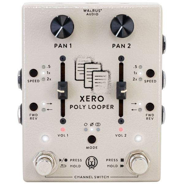 Walrus Audio Xero Polylooper Cream