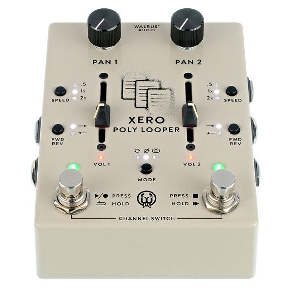 Walrus Audio Xero Polylooper Cream